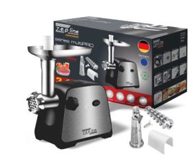 Електрична м'ясорубка 3000 W Zepline ZP-002 Чорний (42857-ZP-002_1663)
