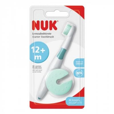 Детская зубная щетка Nuk Обучающая 12-36 мес (3952934) | Зображення 1