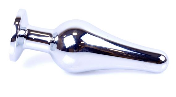 Анальная пробка Boss Series - Jewellery Silver BUTT PLUG Rose, BS6400072 sexstyle | Зображення 4