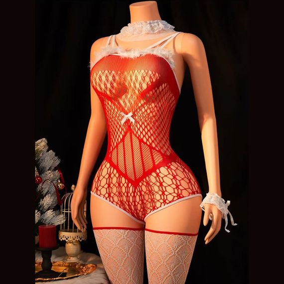 Новорічний ігровий костюм Babydoll 44 Червоний 62688 | Зображення 8