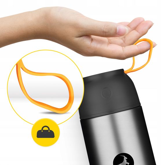 Термос для їжі Mountain Goat 0.72 л з ложкою Silver (P-5905973406970) | Зображення 7