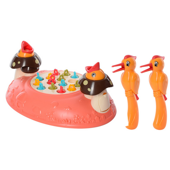 Игровой набор "Накорми птичку"  Y33926A-Y33929A Розовый