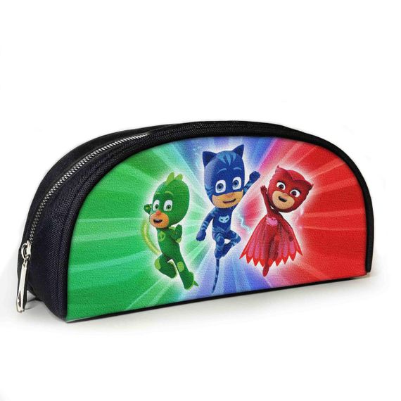 Пенал шкільний Герої в масках 23х10х8 см з принтом для хлопчика (3775)