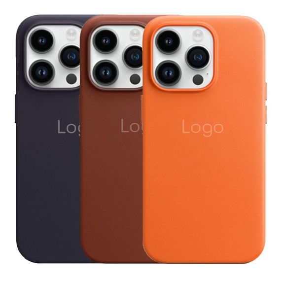 Чохол Leather Case with MagSafe для iPhone 14 Pro Колір Pine Needle Зелений