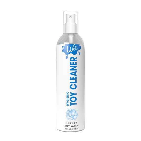 Очиститель для секс-игрушек без спирта Wet Toy Cleaner, на водной основе, 118 мл sexstyle