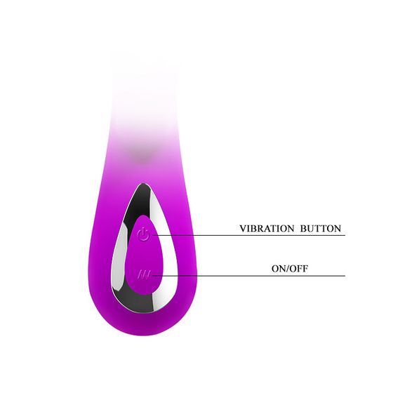 Вібратор - Pretty Love Honey Vibrator Purple Sex Aura | Зображення 6
