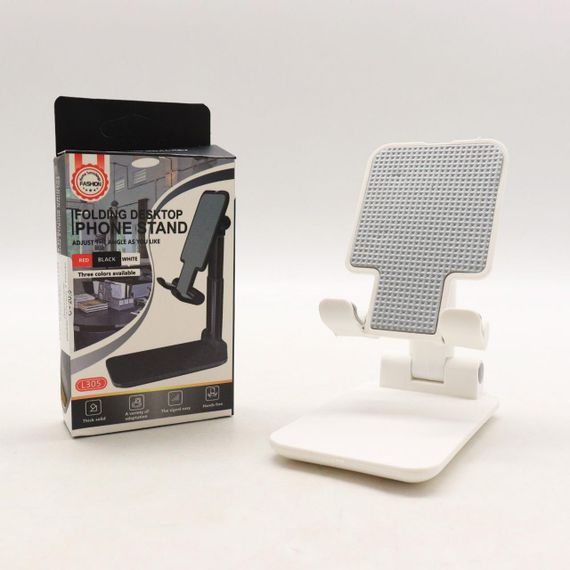 Настольный держатель для телефона, 3 Plastic, Цвет микс / Универсальная складная подставка для смартфона | Зображення 9