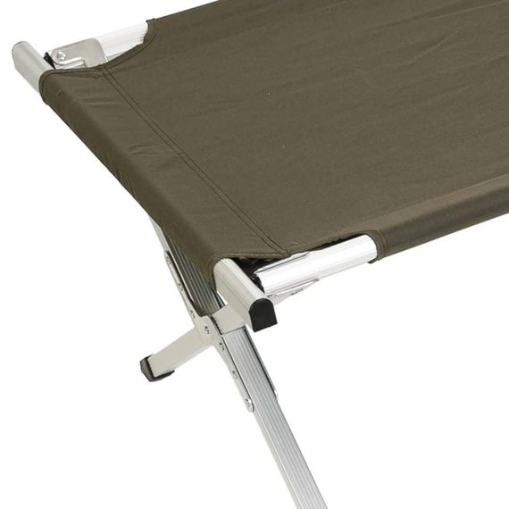 Ліжко розкладне Канадське US STYLE ALUM. FOLDING COT W. BAG Olive | Зображення 3