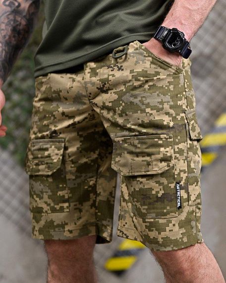 Тактичні шорти PLEZENTVIL 7.62 піксель ПП7474 | Зображення 1