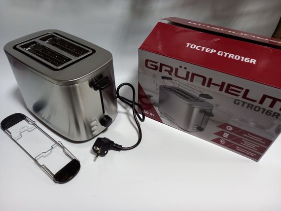Тостер GTR016 металік 750 Вт Grunhelm | Зображення 5