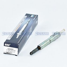 Свеча накаливания Mercedes Benz W124/202 OM604/605/606 93-00, Beru, GN860,