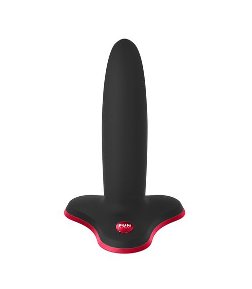 Фаллоимитатор Fun Factory LIMBA FLEX S, синий, гибкий, с эффектом памяти, подходит для точки G, Черный, S