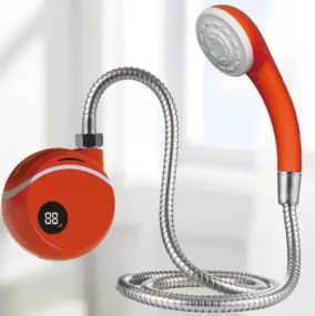 Душ портативний акумуляторний переносний для кемпінгу та дачі на Li-ion 2000 мАг Portable Outdoor Shower автономний з насосом