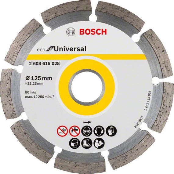 Диск алмазный Bosch ECO Universal 125-22.23 (2.608.615.028)