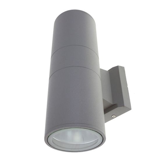 Светильник фасадный E27 Grey IP54 (AL-129/2)