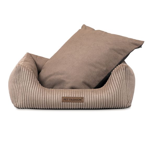 Лежак Pet Fashion DEVID для собак пісочний 62*50*19 | Зображення 3