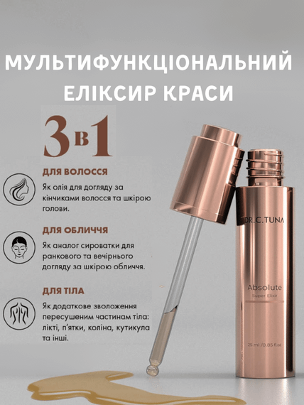 Мультифункціональний еліксир краси Farmasi Dr. C. Tuna 25 мл