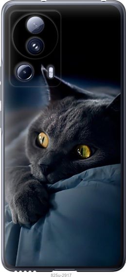 Чехол на Xiaomi 13 Lite Дымчатый кот "825u-3017-17620"