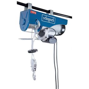 Таль электрическая Scheppach HRS1000 (до 1000 кг, 6/12 м, 1.6 кВт)