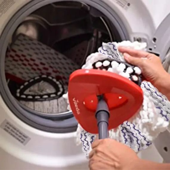 Змінна насадка для швабри Vileda Turbo 3в1 Microfibre 167749, мікрофібра | Зображення 1