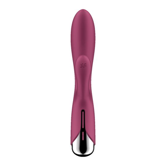 Вібратор-кролик з ротацією Satisfyer Spinning Rabbit 1 Red, 3 мотори | Зображення 5