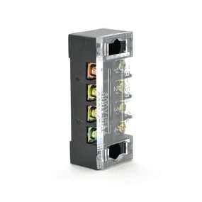 Клемна колодка 4-розрядна TB-1504 15A/600V, переріз дроту 0, 5-1, 5мм2, 100 шт в упаковці, ціна за штуку