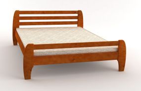 Двоспальне ліжко iSmart Мілан Яблуня 140х200 см (DMBG-1918)