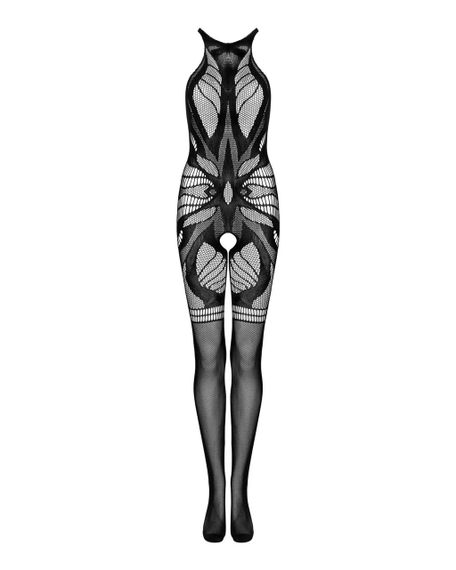 Сетчатый бодистокинг без рукавов Obsessive Bodystocking G331 S/M/L, black, с доступом sexstyle | Зображення 2