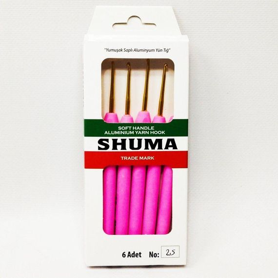 Гачок для в'язання Shuma #2,5 з м'якою ручкою | Зображення 2