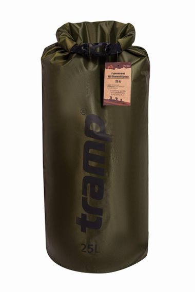 Гермомішок Tramp PVC Diamond Rip-Stop оливковий 25 л