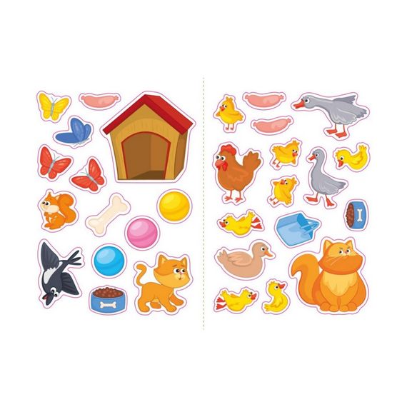 Створи свою історію Собачка Ранок 1298004 з наліпками | Зображення 4