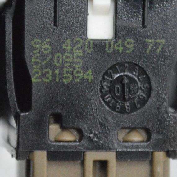 Кнопка ESP Peugeot 607 вимикач антипробуксової системи есп Пежо 607 9642004977 | Зображення 3