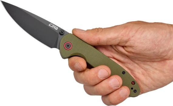 Ніж CJRB Feldspar Black Blade Green | Зображення 4