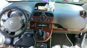 Накладки на панель Дерево для Renault Kangoo 2008-2020 рр