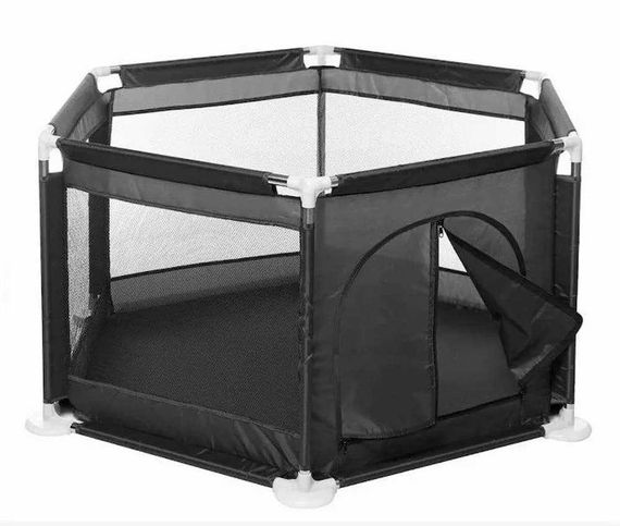 Манеж детский Malatec 125х113х64 см Черный