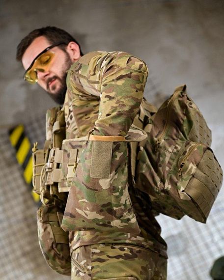 Плитоноска 4 точки швидкий скидання stragen мультикам з рюкзаком ПП 7909 | Зображення 8