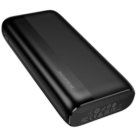 Портативний ЗП Power Bank Borofone BJ86 Victoria 20000 mAh Black | Зображення 3