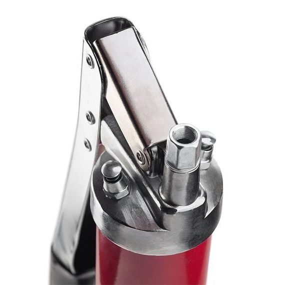 Шприц для змащення двоплунжерний 600 см3 з гнучким шлангом INTERTOOL HT-00601 | Зображення 6