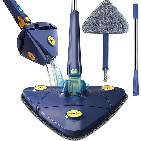 Треугольная швабра с функцией поворота на 360 Multi function KR-459 Mop MA-89 | Зображення 6