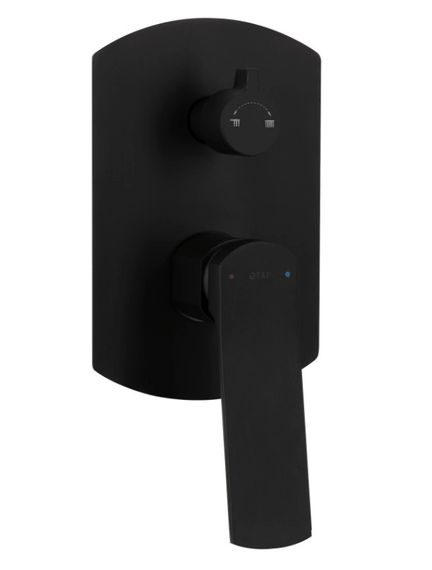 Душова система універсальна Qtap Slavonice Black Matt прихованого монтажу QTSLA113BLM45900 | Зображення 9