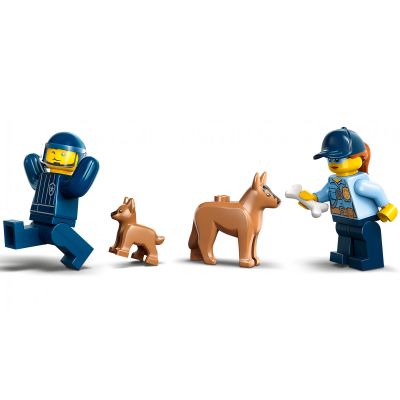 Конструктор LEGO City Мобильная площадка для дрессировки полицейских собак 197 деталей (60369) | Зображення 2