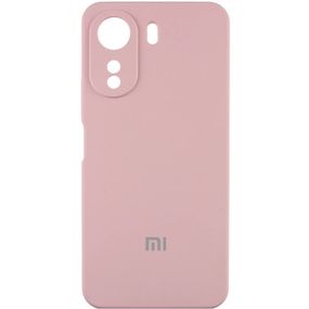 Чохол Silicone Cover Lakshmi Full Camera (AA) with logo для Xiaomi Redmi 13C / Poco C65 Рожевий / Pink Sand