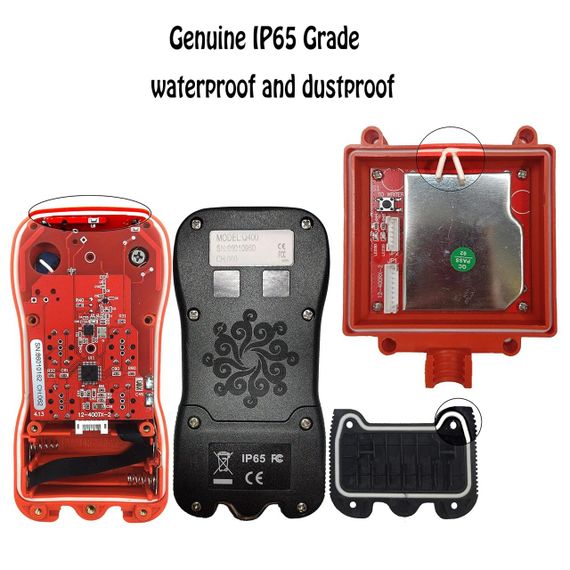 Бездротовий пульт дистанційного керування 12 В/24 В для мостового крана, електричної талі, лебідки, 4-канальний радіопередавач з п | Зображення 5