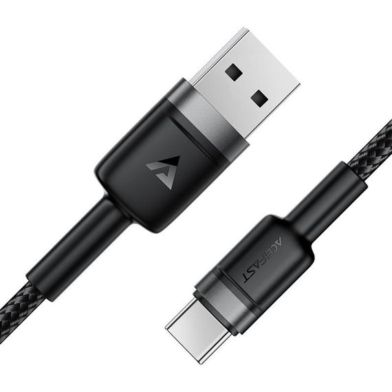 Дата кабель Acefast C22-04 USB to Type-C 60W (1.2m) Black | Зображення 3