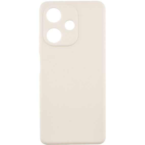 Силіконовий чохол Candy Full Camera для Infinix Hot 30 Play Бежевий / Antique White