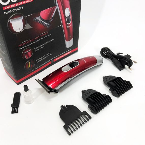 Семейная машинка для стрижки волос Gemei GM-6046, Универсальный триммер для мужчин LX-68 | Зображення 2