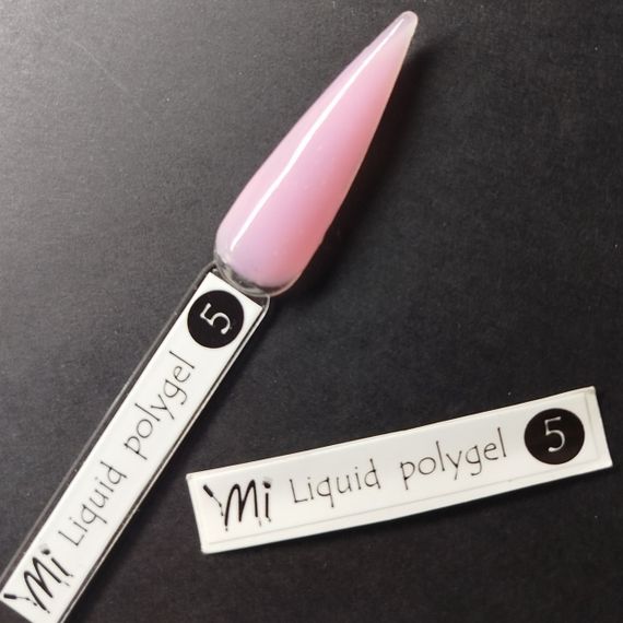 Наклейка на типсу (палитру) для жидкого полигеля Mi Color №05 (9 x 55 мм)