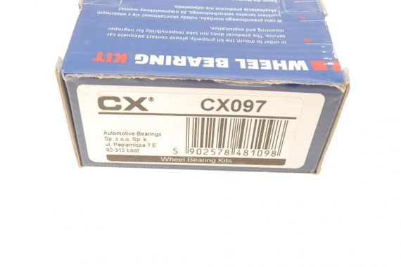 Подшипник ступицы задней Renault Megane Clio 01- 25x52x37  CX097 | Зображення 7