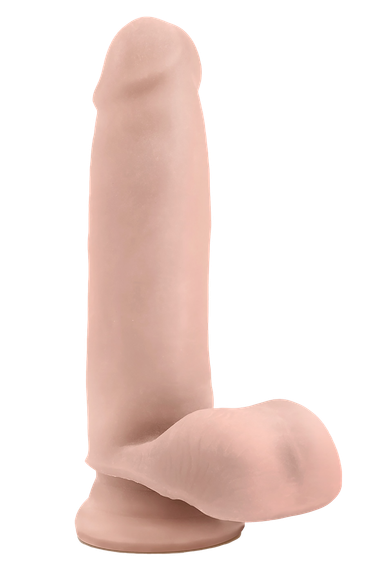 Фаллоимитатор самосмазывающийся Blush DR. SKIN 7INCH SELF LUBRICATING DILDO sexstyle | Зображення 1