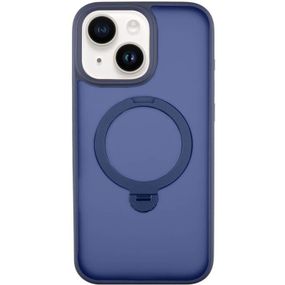 Чохол Ummi Colorful with MagSafe HQ Ring для Apple iPhone 15 (6.1") Dark Blue